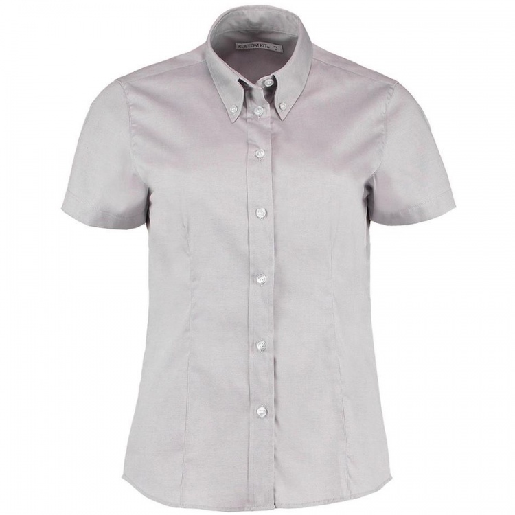 Kustom Kit KK701 Women's Corporate Oxford Shirt Short Sleeve